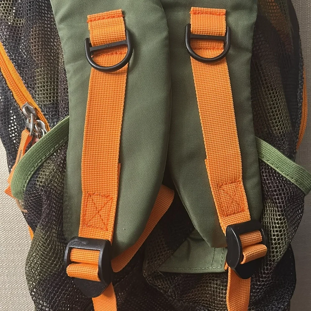 Austin Trading Co. camo mesh backpack